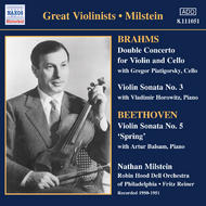 Brahms - Double Concerto | Naxos - Historical 8111051
