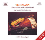 Georg Philipp Telemann - Complete Tafelmusik | Naxos 8504022