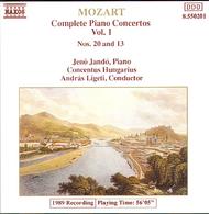 Mozart - Compete Piano Concertos vol.1 | Naxos 8550201