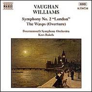 Vaughan Williams - Symphony no.2, Wasps overture | Naxos 8550734