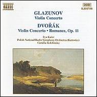 Glazunov, Dvorak - Violin Concertos | Naxos 8550758