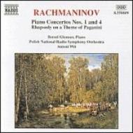 Rachmaninov - Piano Concertos Nos.1 & 4 | Naxos 8550809