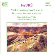 Faur - Violin Sonatas, Andante, Berceuse, Romance | Naxos 8550906