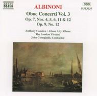 Albinoni - Oboe Concertos vol. 3