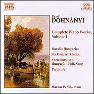Dohnanyi - Complete Piano Works vol 1 | Naxos 8553332