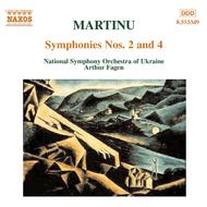 Martinu - Symphonies 2 & 4 | Naxos 8553349