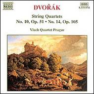 Dvorak - String Quartets No.10 & 14 | Naxos 8553374