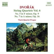Dvorak - String Quartets Nos.5 & 7 | Naxos 8553377