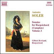 Soler - Sonatas For Harpsichord vol. 3 | Naxos 8553464