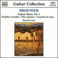 Brouwer - Guitar Music vol. 1 | Naxos 8553630