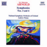 Arnold - Symphony Nos. 3 & 4 | Naxos 8553739