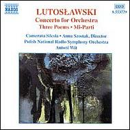 Lutoslawski - Concerto for Orchestra | Naxos 8553779