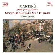 Martinu - String Quartets vol. 1 | Naxos 8553782