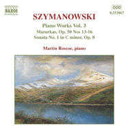 Szymanowski - Piano Works vol. 3 | Naxos 8553867