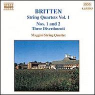 Britten - String Quartets Nos.1 & 2 | Naxos 8553883