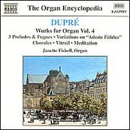 Dupr - Works For Organ vol. 4 | Naxos 8553919