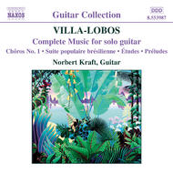 Villa-Lobos - Complete music for solo Guitar | Naxos 8553987