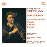 Telemann - Suite & Concertos For Recorder | Naxos 8554018