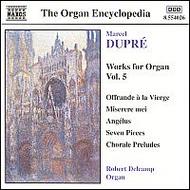 Dupr - Works For Organ vol. 5 | Naxos 8554026