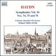 Haydn - Symphonies Nos.74-76 | Naxos 8554109