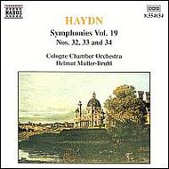 Haydn - Symphonies nos.32 - 34