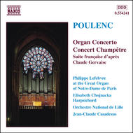 Poulenc - Organ Concerto | Naxos 8554241