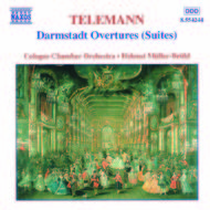 Telemann - Darmstadt Overtures | Naxos 8554244