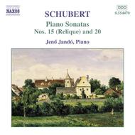 Schubert - Piano Sonatas Nos. 15 (D.840) & 20 (D.959) | Naxos 8554470