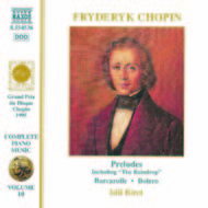 Chopin - Piano Music vol. 10 - Preludes | Naxos 8554536