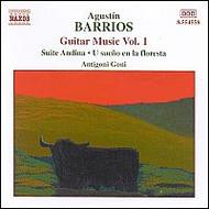 Barrios Mangore - Guitar Music vol. 1 | Naxos 8554558