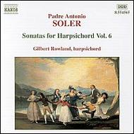 Soler - Sonatas For Harpsichord Vol 6