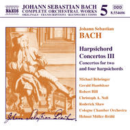 J.S. Bach - Harpsichord Concertos vol. 3  | Naxos 8554606