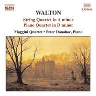 Walton - String Quartet in A minor, Piano Quartet in D minor
