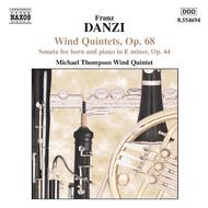 Danzi - Wind 5tets Op. 68, Horn Sonata | Naxos 8554694