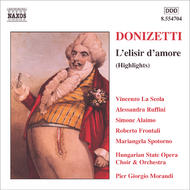 Donizetti - Lelisir damore (highlights) | Naxos 8554704