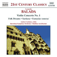 Balada - Violin Concerto No.1 | Naxos 8554708