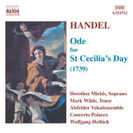 Handel - Ode for St Cecilias Day | Naxos 8554752