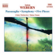 Webern - Passacaglia, Symphony, Five Pieces | Naxos 8554841