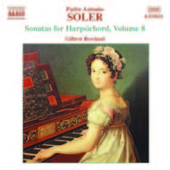 Soler - Sonatas for Harpsichord, vol. 8 | Naxos 8555031