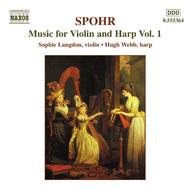 Spohr - Music For Violin & Harp vol. 1 | Naxos 8555364