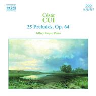 Cui - 25 Preludes Op.64 | Naxos 8555557