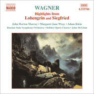 Wagner - Scenes from Lohengrin and Siegfried | Naxos 8555788