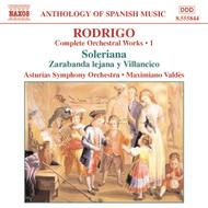 Rodrigo - Soleriana, Zarabanda lejana y Villancico (Complete Orchestral Works, vol. 1)