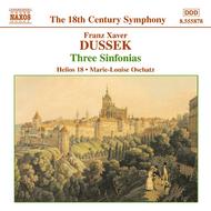 Dussek - Three Sinfonias | Naxos 8555878