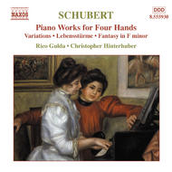Schubert - Piano Works for Four Hands, vol. 4 | Naxos 8555930