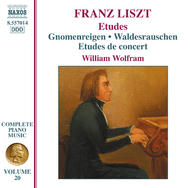 Liszt - Etudes (Complete Piano Music, vol. 20) | Naxos 8557014