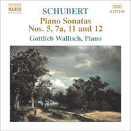 Schubert - Piano Sonatas Nos. 5, 7a, 11 and 12 (Fragments)