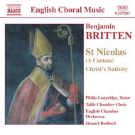 Britten - St Nicolas | Naxos 8557203