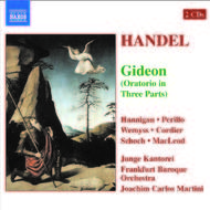Handel - Gideon | Naxos 855731213
