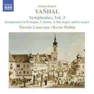 Vanhal - Symphonies vol. 3 | Naxos 8557483